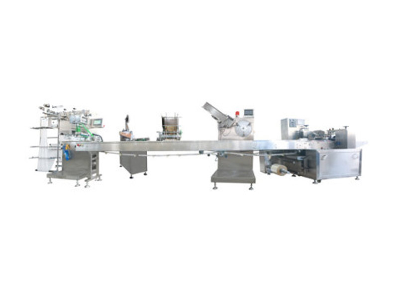 Tissue and toothpick packaging machine